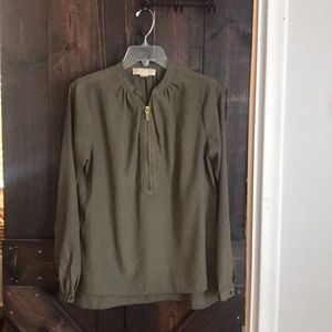 Michael Kors olive green top